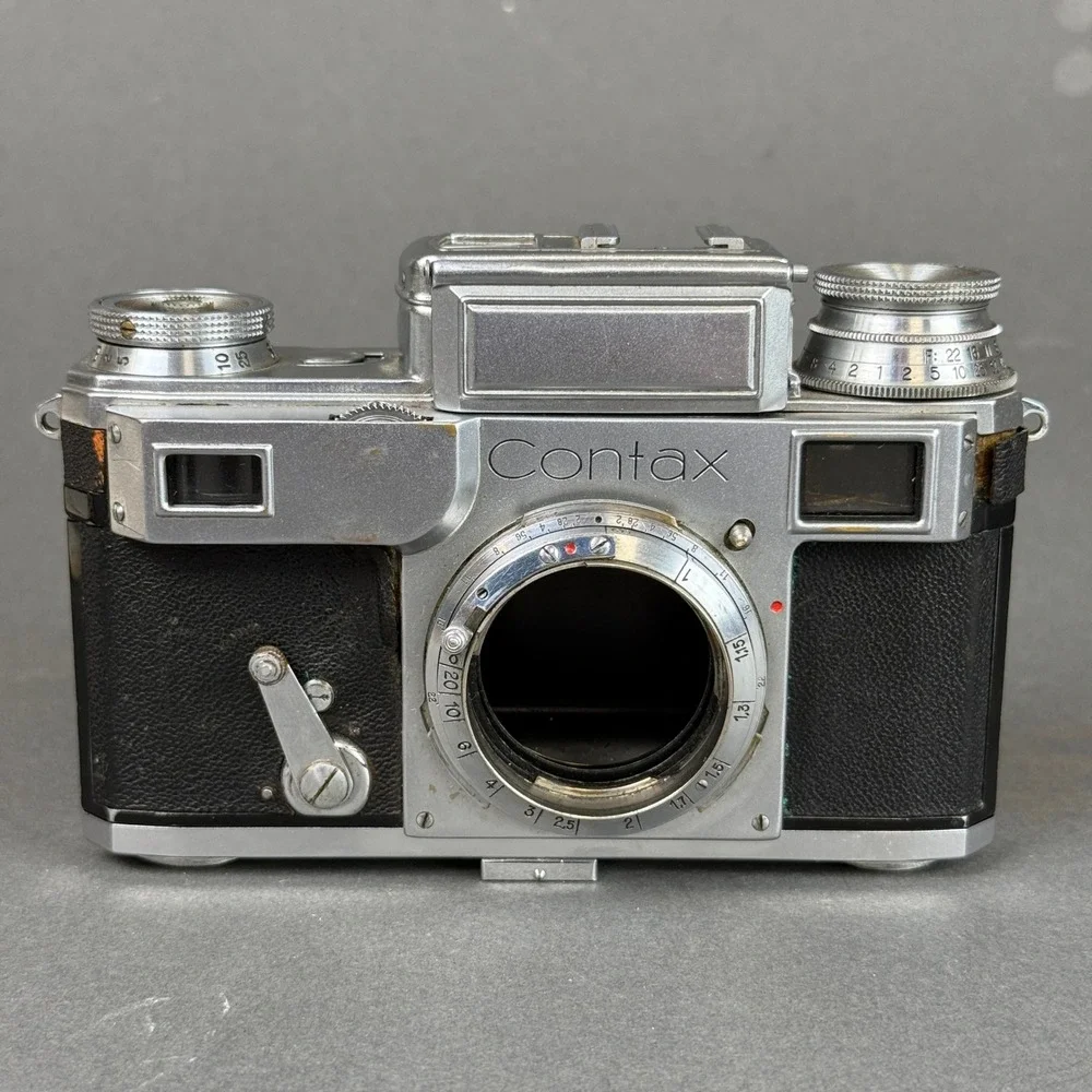 Zeiss Ikon Contax III Rangefinder Camera Body for parts or repair